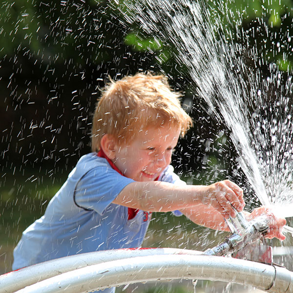 Wasserspielplatz